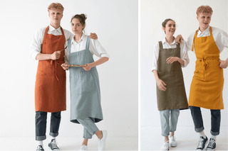 LINEN APRON: YOUR NUMBER ONE KITCHEN LINEN ITEM - Linen Tales USA 