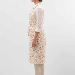 Fall Watercolor Linen Chef Apron 2