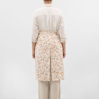 Fall Watercolor Linen Garcon Apron 3