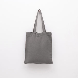 Stone Linen Tote Bag 1