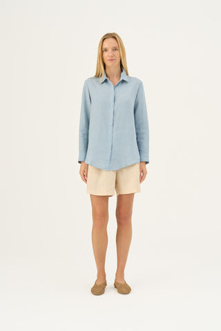 Allure Linen Azalea Shirt - Linen Tales B2B 