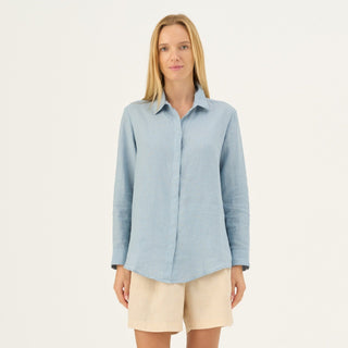 Allure Linen Azalea Shirt - Linen Tales B2B 
