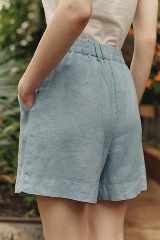 Allure Linen Hip - Hop Shorts - Linen Tales B2B 