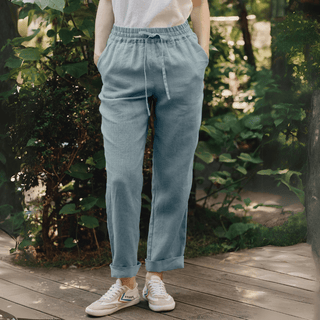 Allure Linen Octave Pants - Linen Tales 