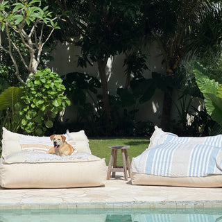 Allure Stripe Linen Blanket - Linen Tales B2B 7