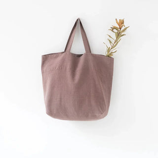Ashes of Roses Linen Big Bag - Linen Tales B2B 1