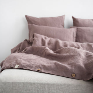 Ashes of Roses Linen Duvet Cover Set - Linen Tales B2B 