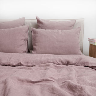 Ashes of Roses Linen Duvet Cover Set - Linen Tales B2B 5