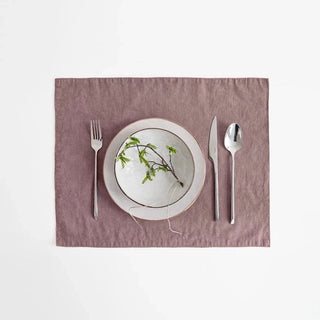 Ashes of Roses Linen Placemat - Linen Tales B2B 