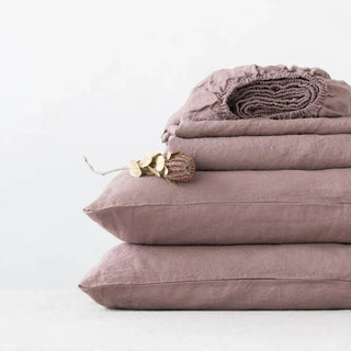 Ashes of Roses Linen Sheet Set - Linen Tales B2B 