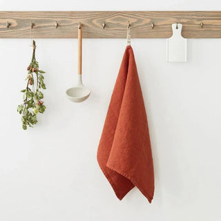 Baked Clay Linen Kitchen Towel - Linen Tales B2B 