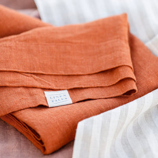 Baked Clay Linen Napkins Set of 2 - Linen Tales B2B 