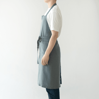 Blue Fog Linen Chef Apron - Linen Tales B2B 4