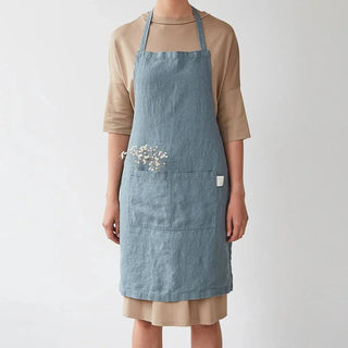 Blue Fog Linen Daily Apron - Linen Tales B2B 
