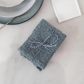 Blue Fog Linen Dishcloth Set of 2 - Linen Tales B2B 