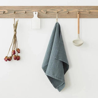 Blue Fog Linen Kitchen Towel - Linen Tales B2B 