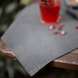 Blue Fog Linen Placemat - Linen Tales B2B 3