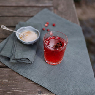 Blue Fog Linen Placemat - Linen Tales B2B 