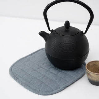 Blue Fog Linen Potholder - Linen Tales B2B 6