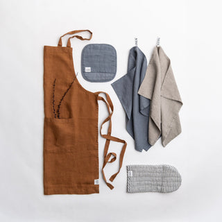 Blue Fog Linen Potholder - Linen Tales B2B 4
