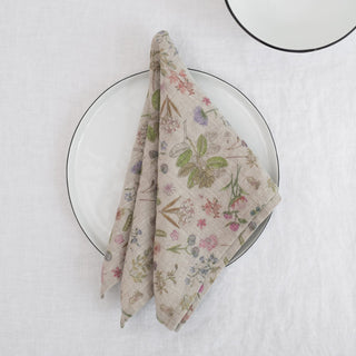 Botani Lightweight Linen Napkins Set of 2 - Linen Tales B2B 