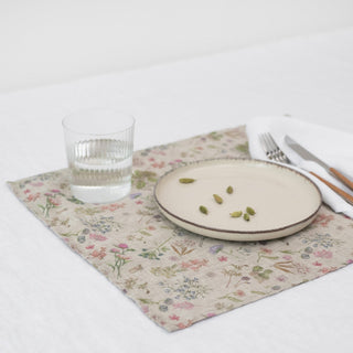 Botani Lightweight Linen Placemat - Linen Tales B2B 