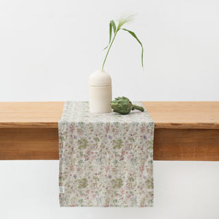 Botani Lightweight Linen Table Runner - Linen Tales B2B 