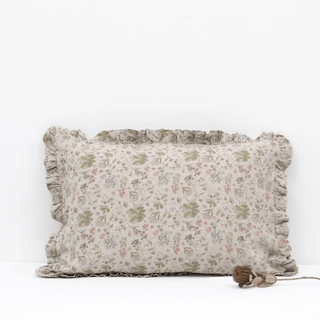 Botani Linen Pillowcase with Frills - Linen Tales B2B 