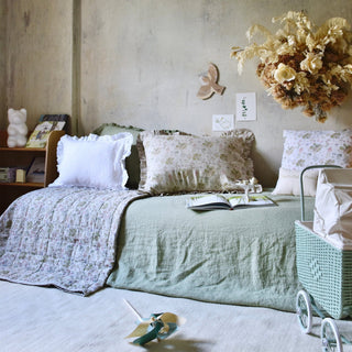 Botani Linen Pillowcase with Frills - Linen Tales B2B 5