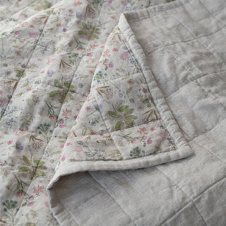 Botani & Melange Linen Quilted Blanket - Linen Tales B2B 4