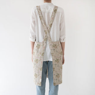 Botany Linen Crossback Apron - Linen Tales B2B 3
