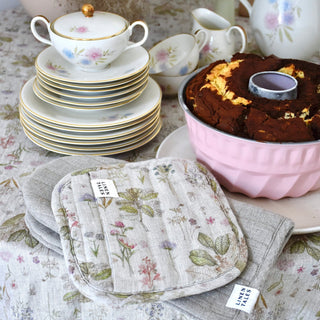 Botany Linen Potholder - Linen Tales B2B 