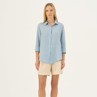 Brazilian Sand Linen Mirabilis Shorts - Linen Tales B2B 