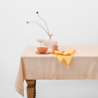 Brazilian Sand Linen Tablecloth - Linen Tales B2B 