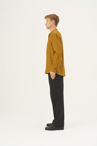 Bronze Linen Snapdragon Shirt - Linen Tales Global 4