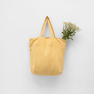 Butter Linen Big Bag - Linen Tales Global 