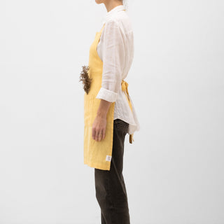 Butter Linen Daily Apron - Linen Tales B2B 2