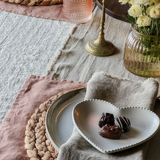 Cafe Creme Lightweight Linen Placemat - Linen Tales B2B 5