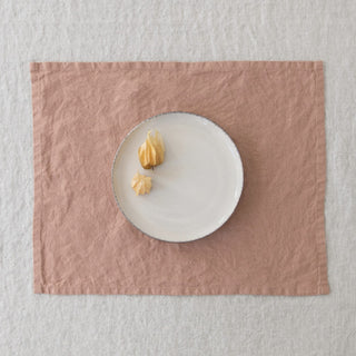 Cafe Creme Lightweight Linen Placemat - Linen Tales B2B 1