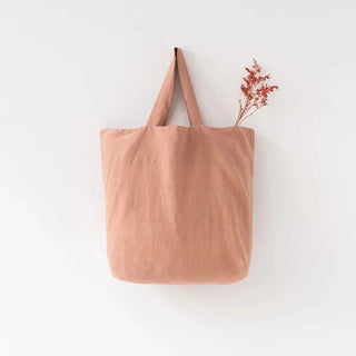 Cafe Creme Linen Big Bag - Linen Tales B2B 