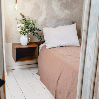 Cafe Creme Linen Duvet Cover - Linen Tales B2B 4