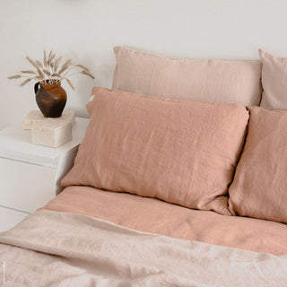 Cafe Creme Linen Pillowcase - Linen Tales B2B 3