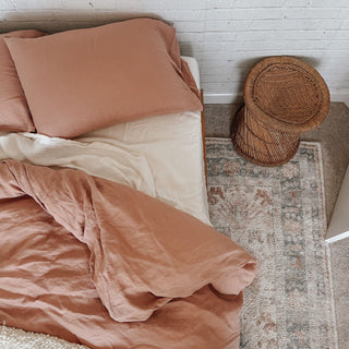 Cafe Creme Linen Pillowcase - Linen Tales B2B 4