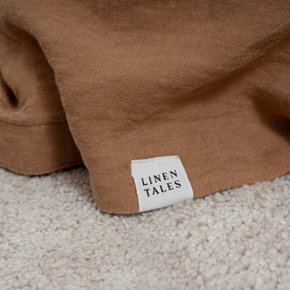 Camel Linen Duvet Cover Set - Linen Tales B2B 5