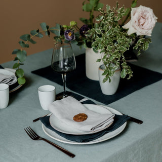 Deep Water Linen Placemat - Linen Tales B2B 3