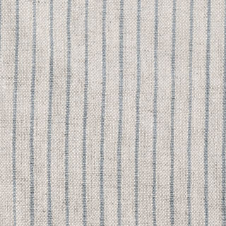 Grey Blue Pinstripe Linen Garcon Apron - Linen Tales B2B 
