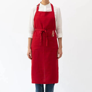 Lava Falls Linen Chef Apron - Linen Tales B2B 