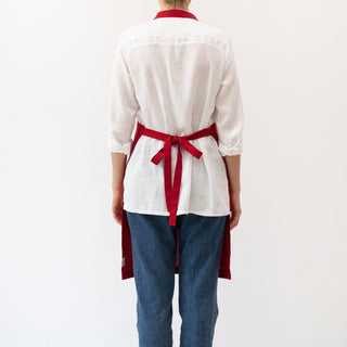 Lava Falls Linen Daily Apron - Linen Tales B2B 3