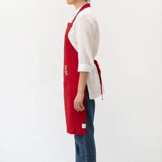 Lava Falls Linen Daily Apron - Linen Tales B2B 