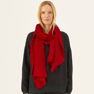 Lava Falls Linen Dandelion Scarf - Linen Tales B2B 